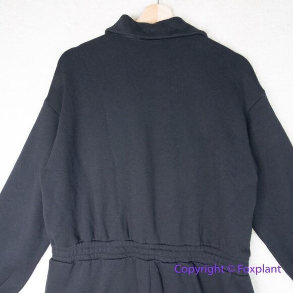 New! Eloquii black fleece jumpsuit, size 14 - Picture 12 of 16